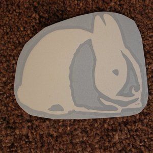 Dutch Rabbit Decal
